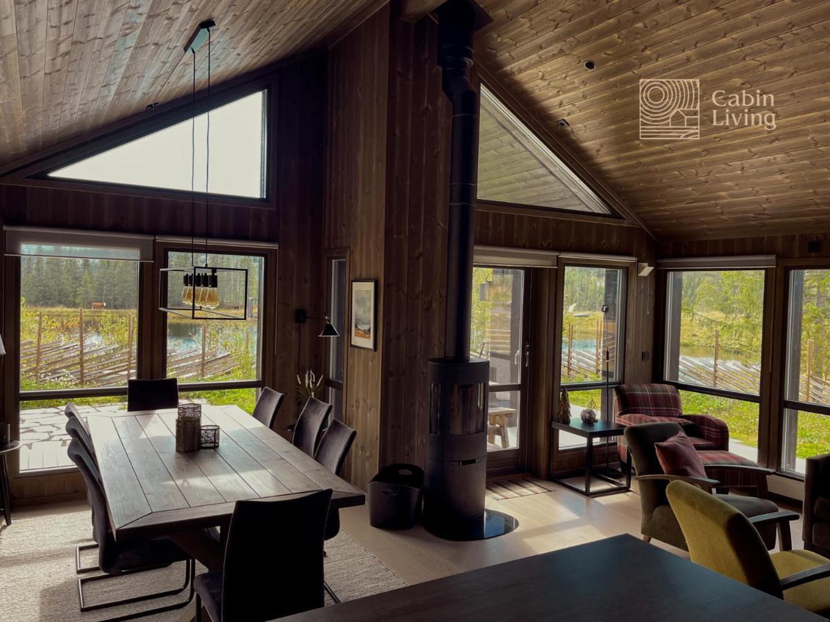 Modern Unique Cabin Fantastic Location Skeikampen Svingvoll Exteriér fotografie