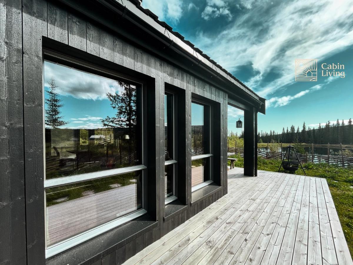 Modern Unique Cabin Fantastic Location Skeikampen Svingvoll Exteriér fotografie