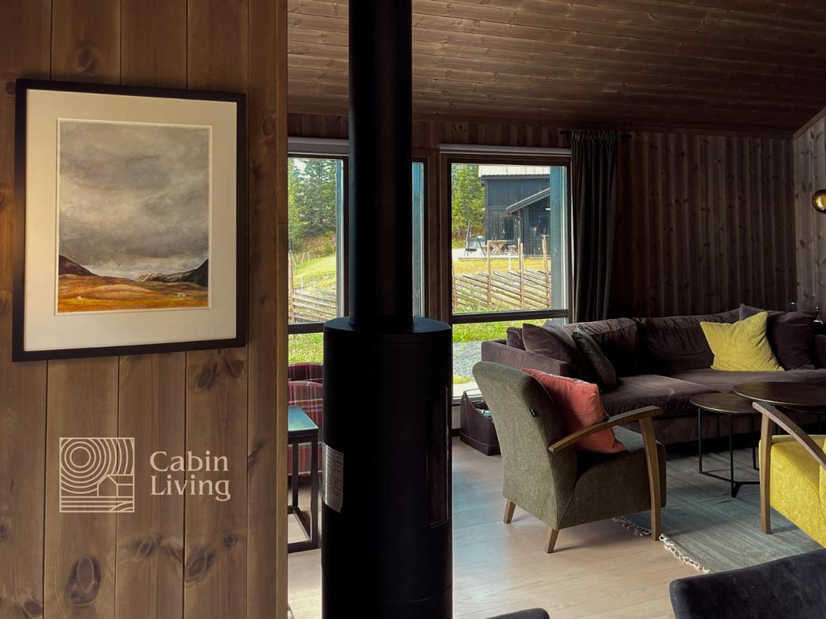 Modern Unique Cabin Fantastic Location Skeikampen Svingvoll Exteriér fotografie