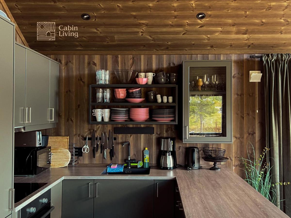 Modern Unique Cabin Fantastic Location Skeikampen Svingvoll Exteriér fotografie